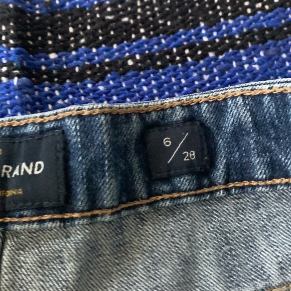 LUCKY BRAND Women's Size 6/28 Distressed Jean Shorts -The Cut Off - Picture 3 of 4